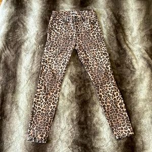 Good American Good Waist Leopard Jeans sz 27